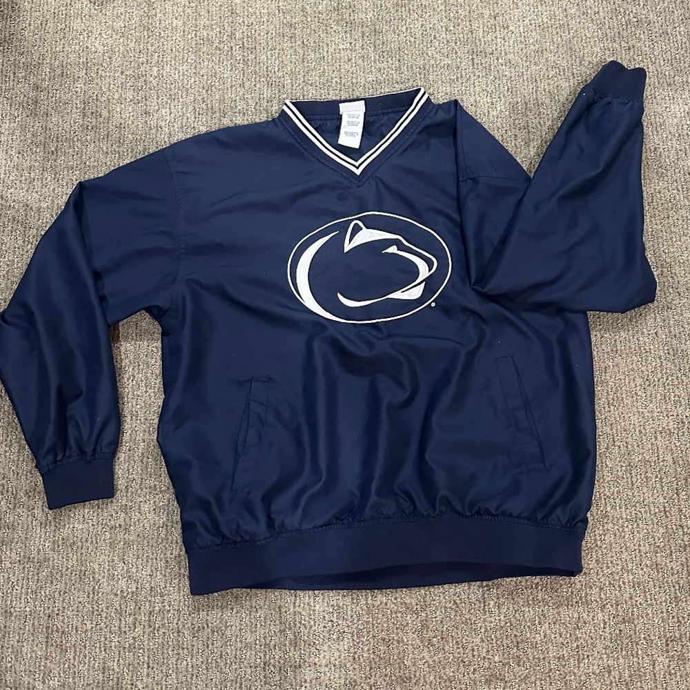 Penn State V Neck Windbreaker